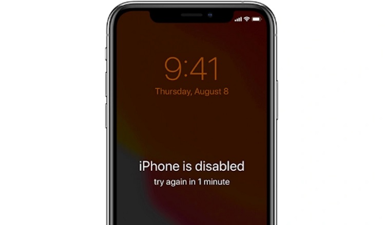 iPhone is Disabled